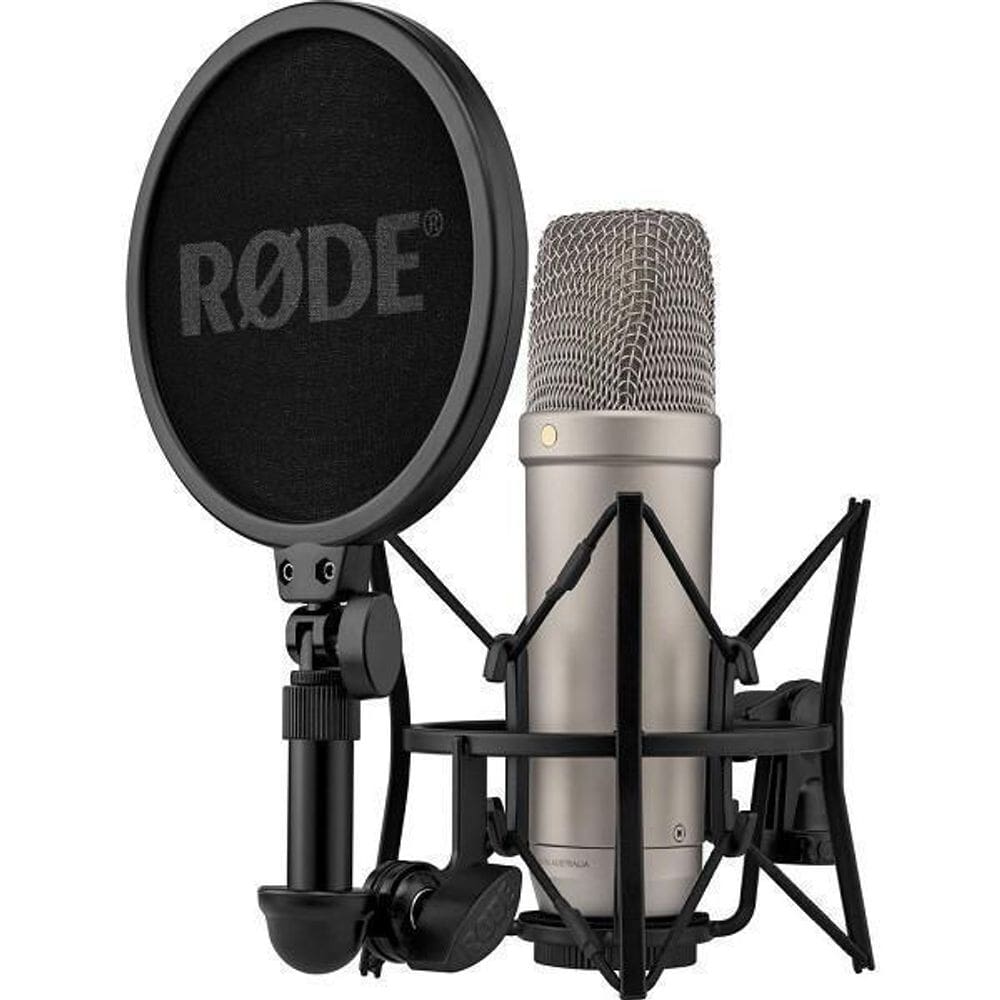 Rode Nt1 5Gerção Microfone Studio Gravação Prata