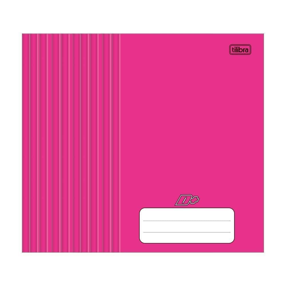 Caderno Brochura 96Fls D+ Rosa 10 Unidades Tilibra