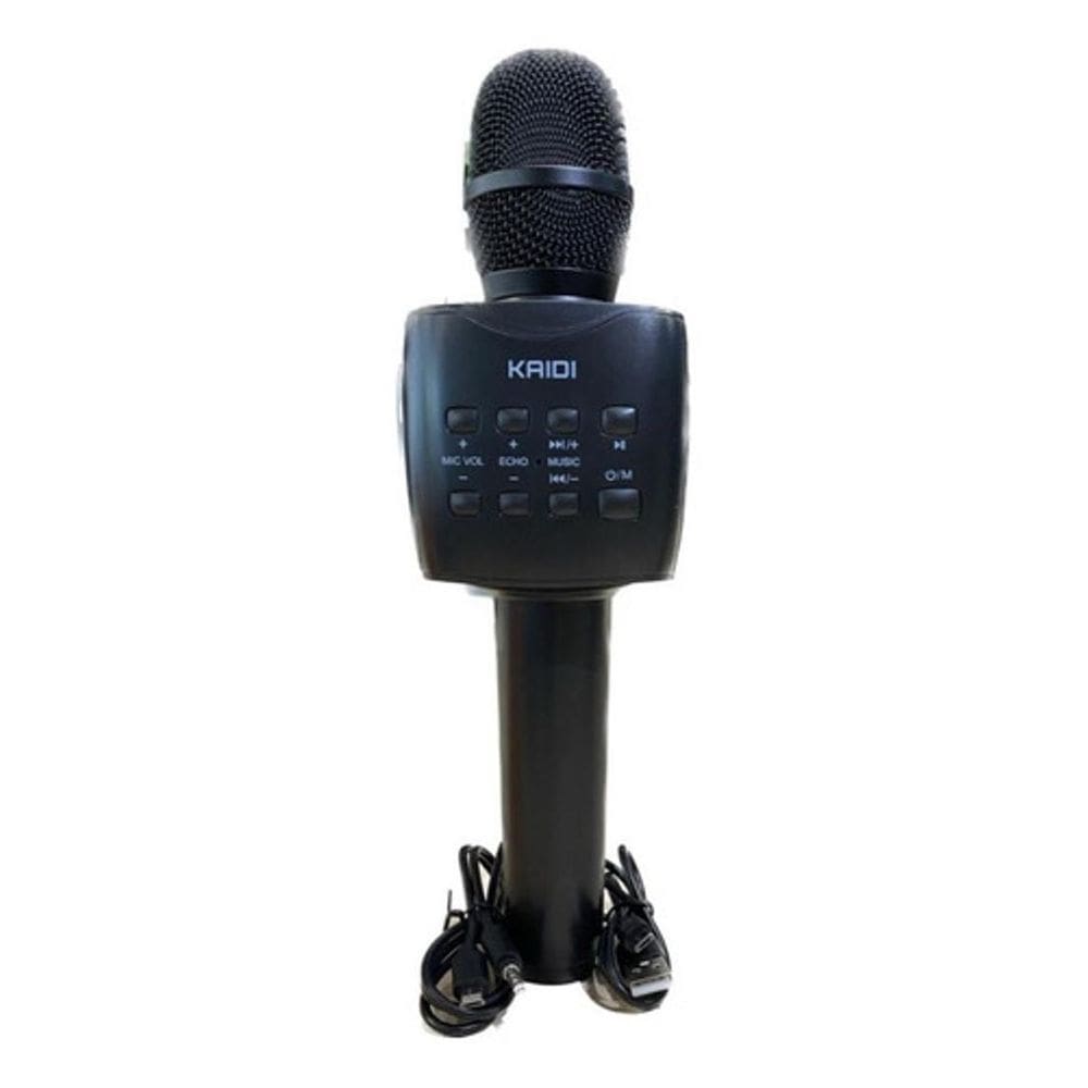 Microfone Bluetooth Karaokê Youtuber Repórter Podcast Kd8202