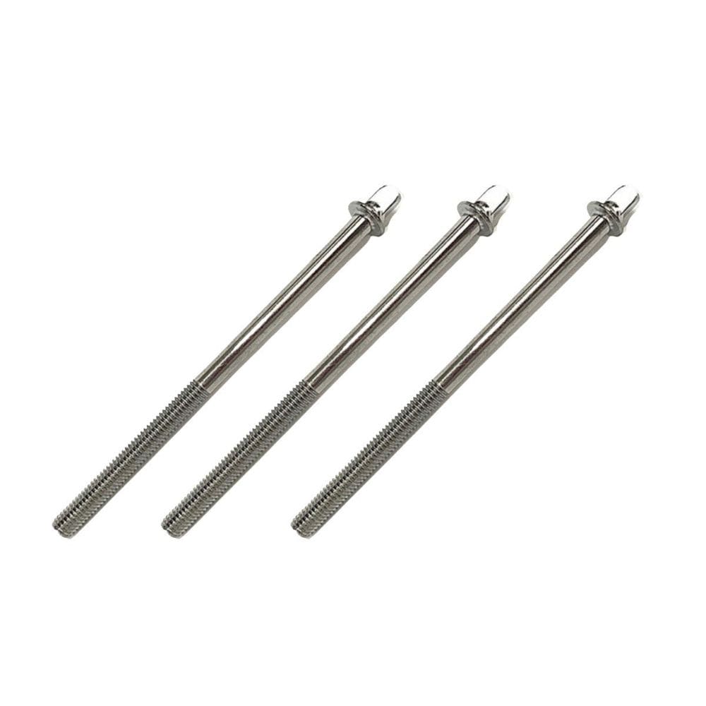Kit 3 Parafuso Afinação De Bateria 75Mm X 5Mm 7/32 Torelli