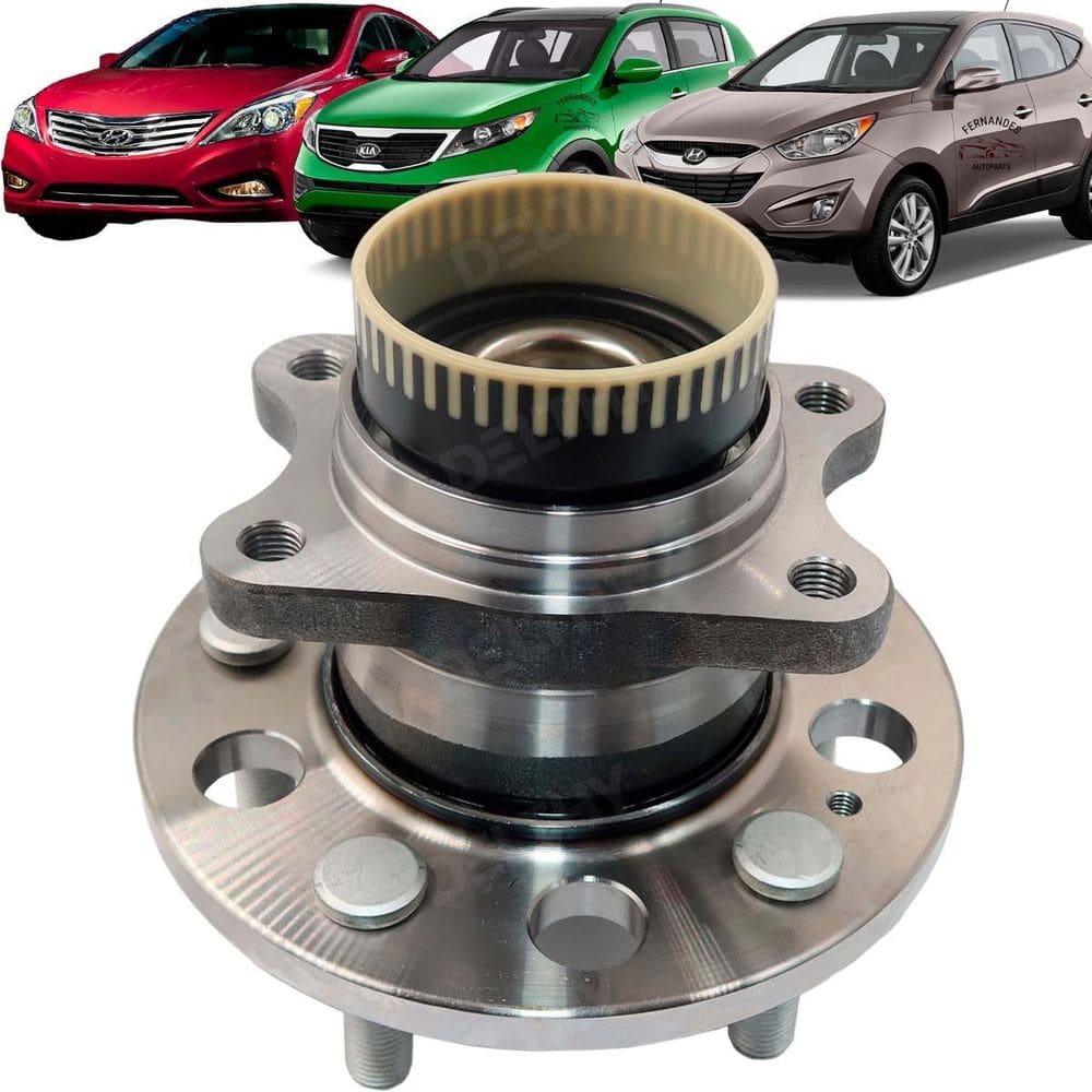Cubo Roda Traseiro Ix35 Azera Sonata Sportage Optima C/Abs