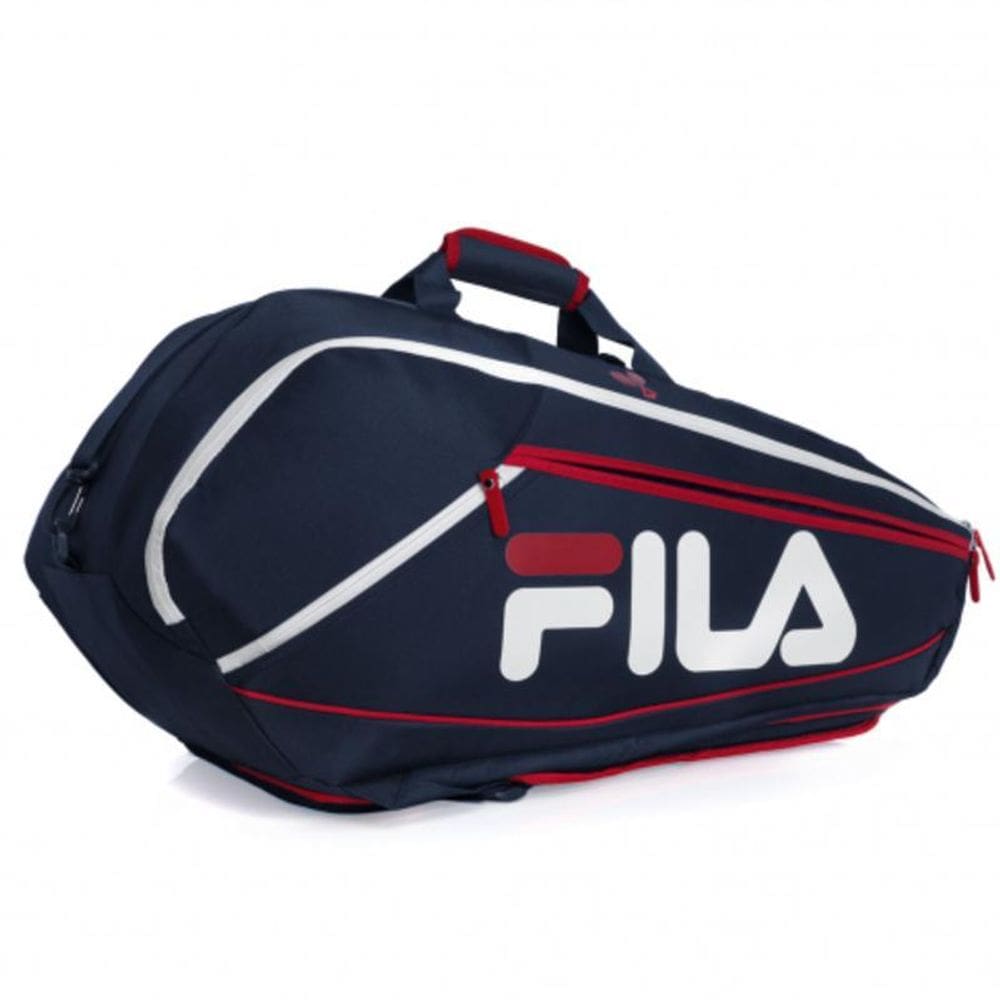 Raqueteira Fila Vincitori Marinho Branco E Vermelho