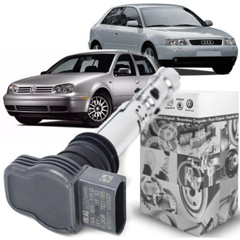 Bobina Ignicao Golf Gti 1.8 20V Turbo Audi A3 A4 Turbo 180Cv