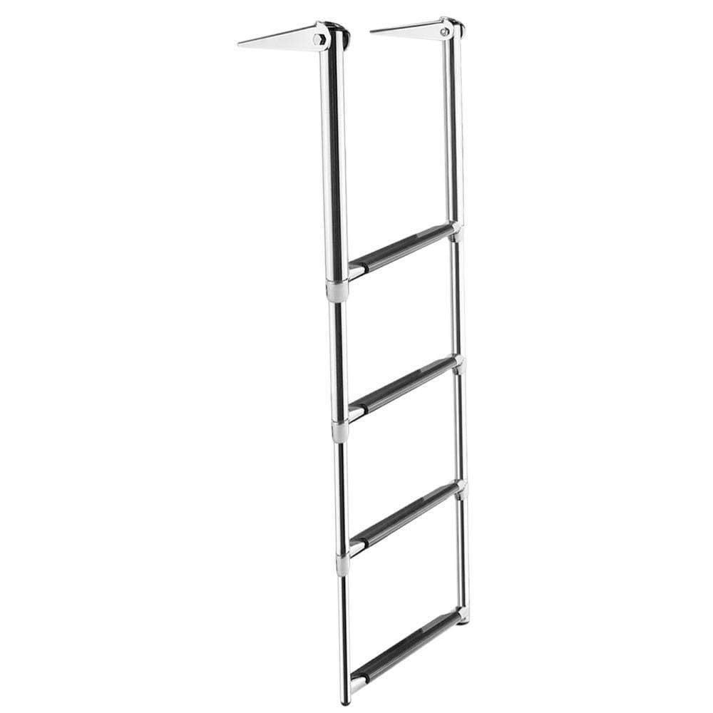Escada Inox 4 Degraus 115,7 X 36Cm