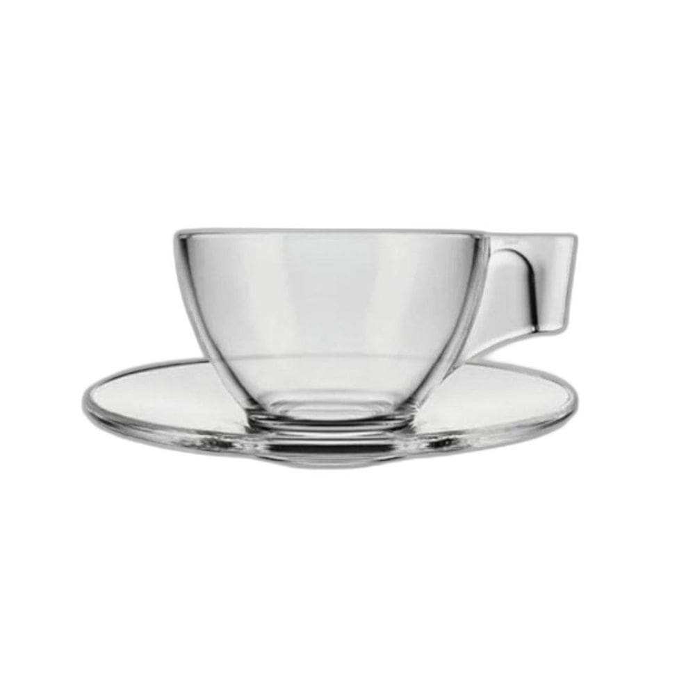 12 Xícara Café Com Pires Curto Pequeno - Astral 90Ml