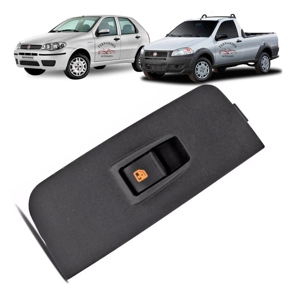 Botão Vidro Elétrico Fiat Palio Siena Strada Passageiro Novo