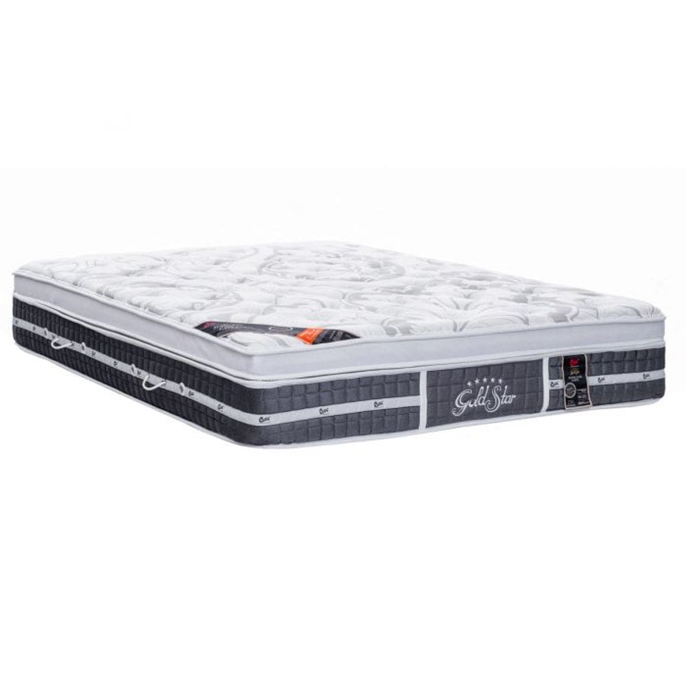 Colchão Casal Castor Super Luxo Latex Grand Plush One Face 138x188x30