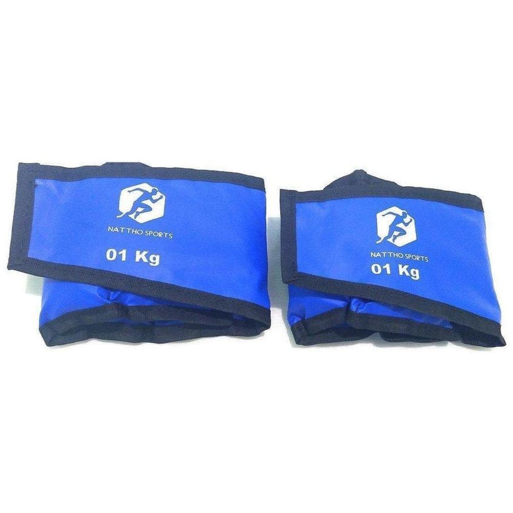 Par Caneleira Crossfit Fitness Tornozeleira De Peso 1 Kg Top