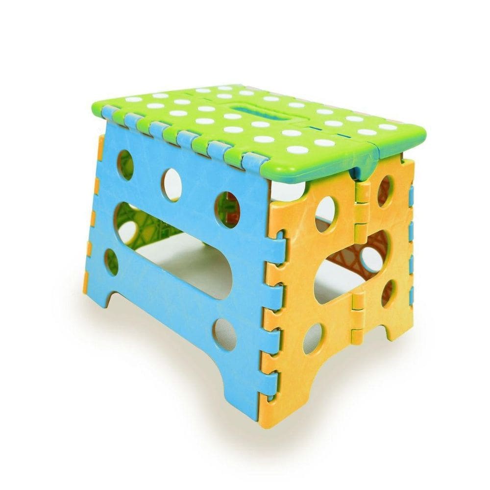 Banquinho Banqueta Dobrável Bambino Verde Baby Style