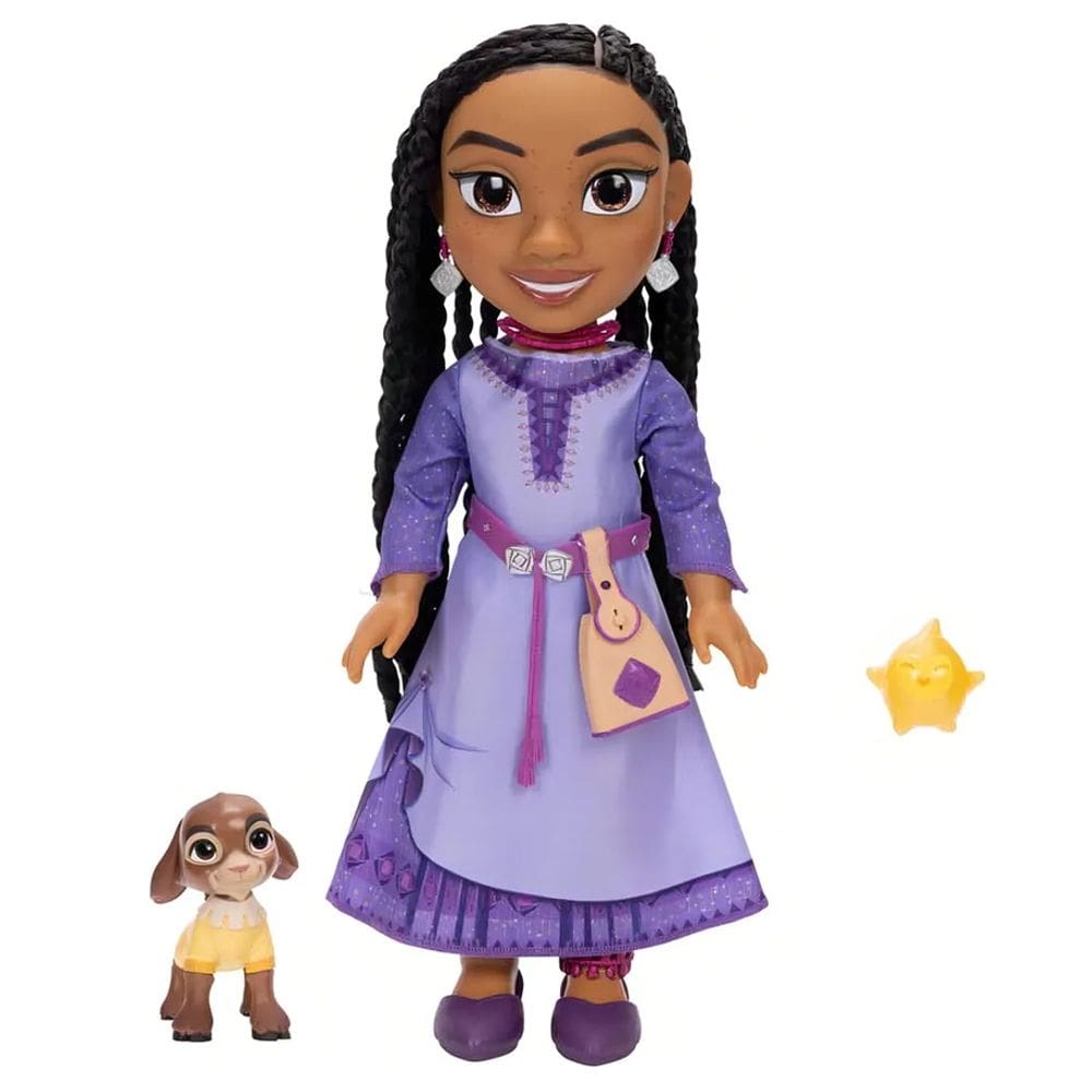 Boneca Musical Asha 35Cm Com Valentino E Estrela - Sunny