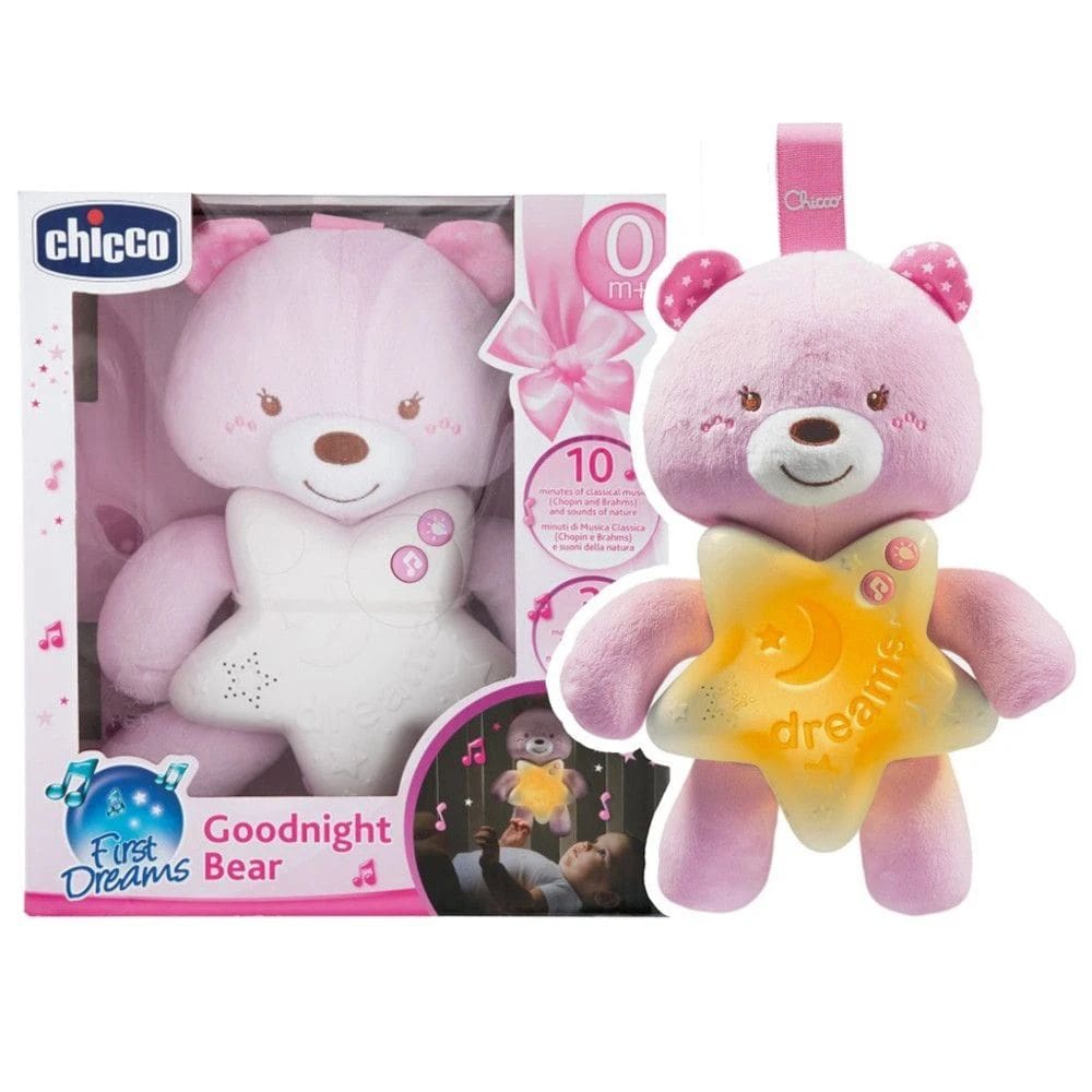 Painel Ursinho Bons Sonhos Rosa - Chicco