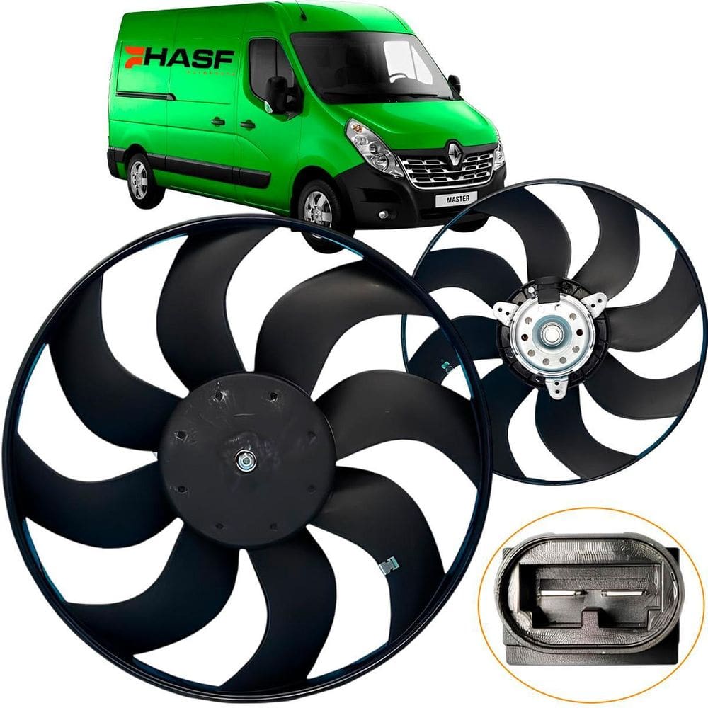 Ventoinha Radiador Renault Master 2.3 17