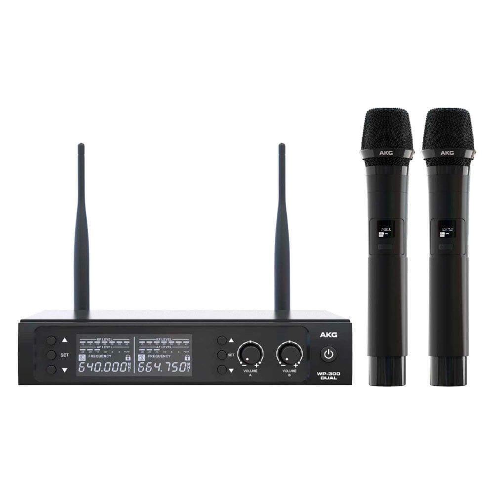 Microfone Sem Fio AKG WP300 Duplo