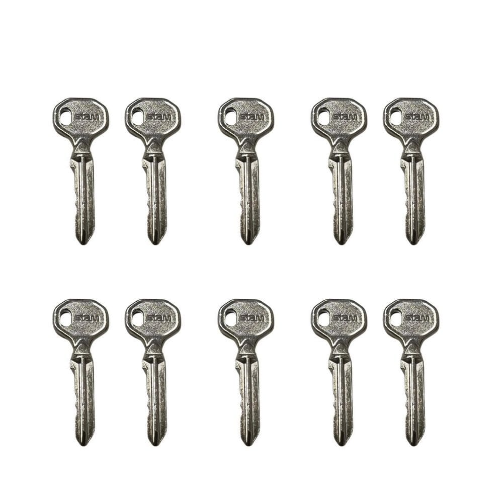 Kit 10 Chaves Tetra Stam Virgem - Modelo 1201