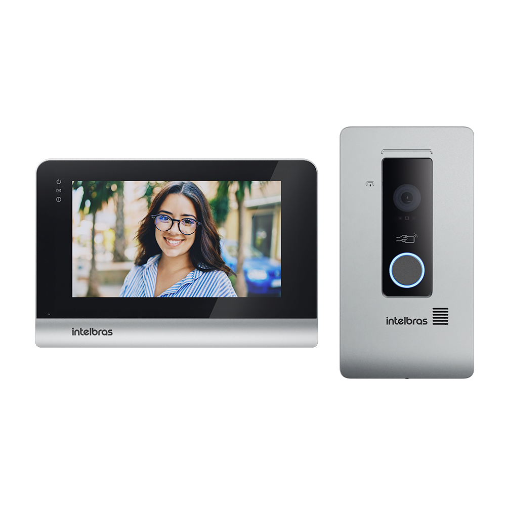 Video Porteiro Residencial IP Wi-FI MVW 7070+