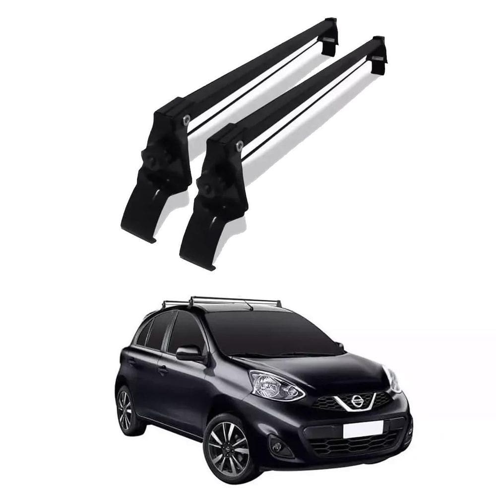 Rack Teto Nissan March 2011 A 2020 Fixação Entre Portas