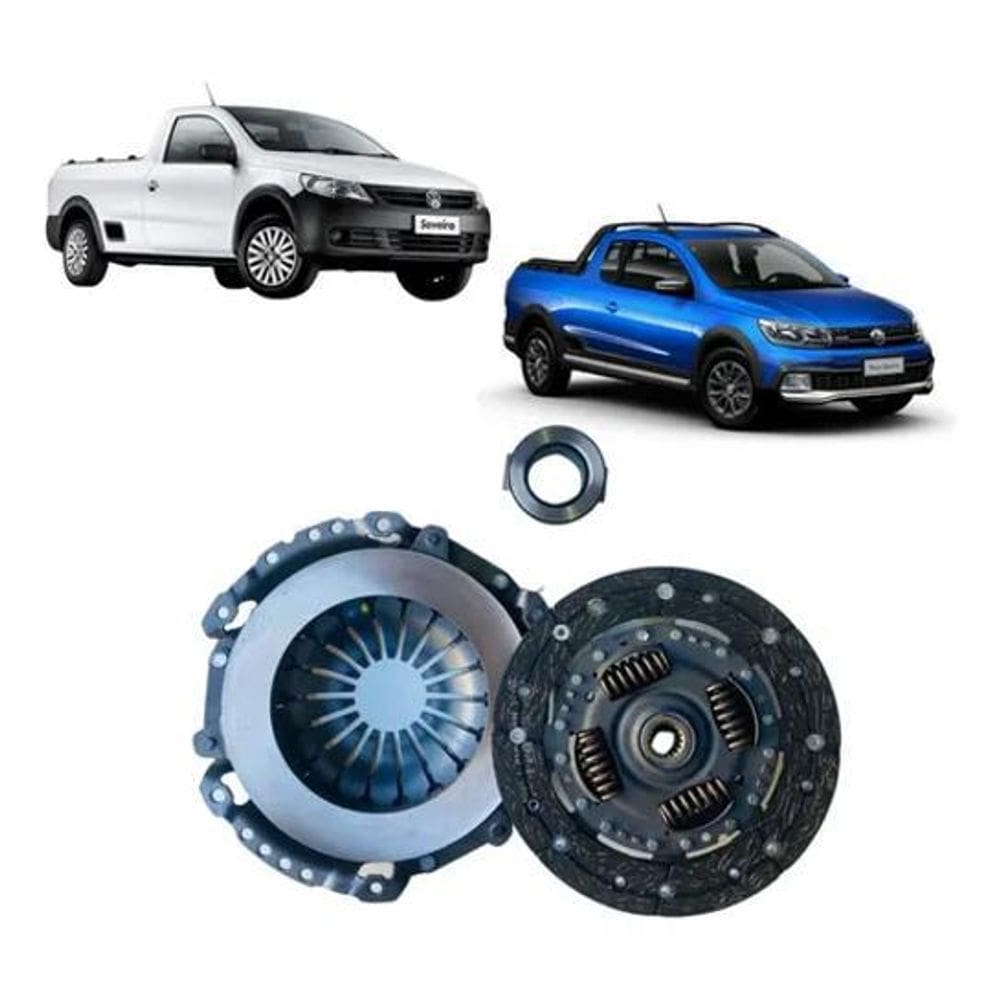 Kit Embreagem Saveiro G5/G6 1.6 09-12 - Reindustrializado
