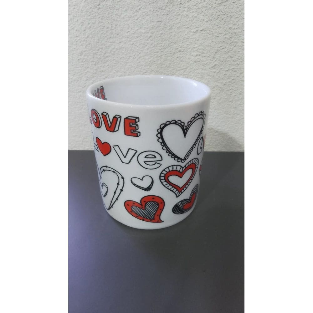 Caneca Personalizada 280 Ml Porcelana Love