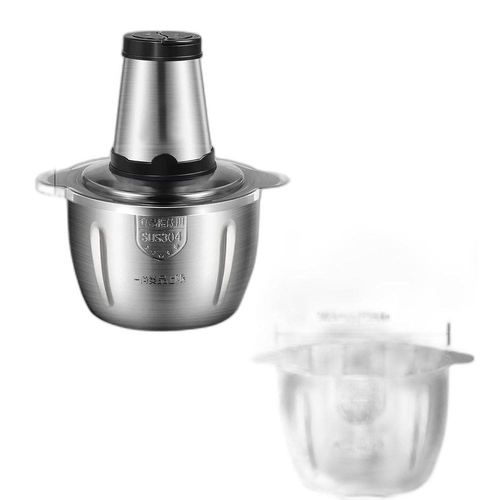 Triturador Alimentos Carne Legumes Elét 2L Inox Profissional