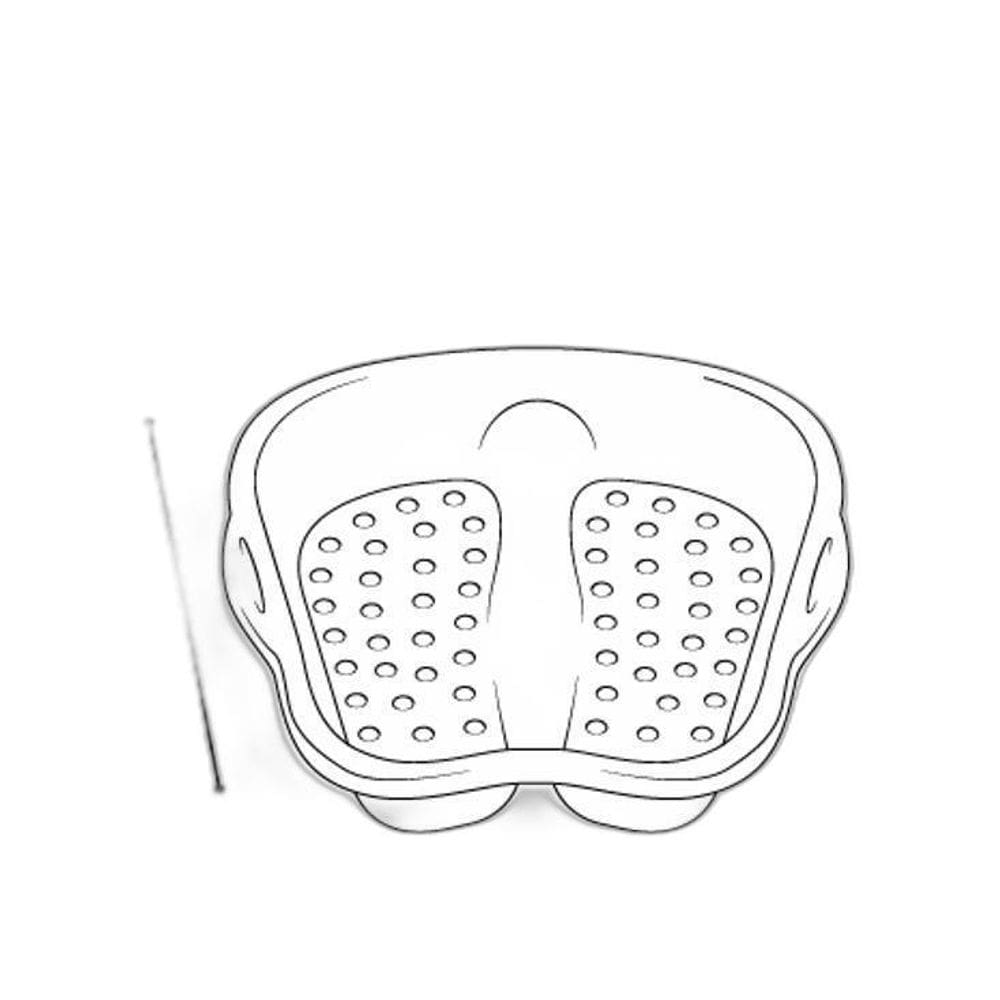 Bacia Para Pés Pedicure Spa Relaxamento Escalda Pés Limpeza