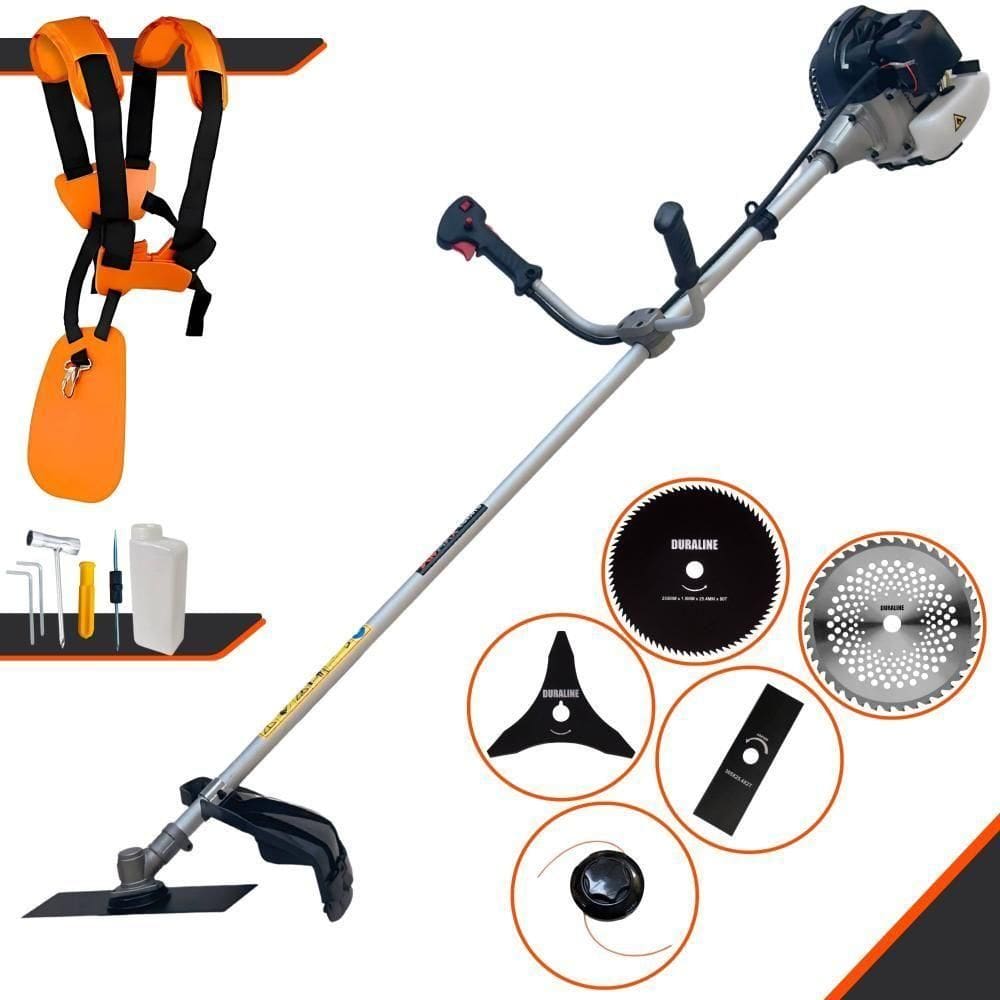 Roçadeira  Anmax Cg430-b C/ Carretel + 4 Lâminas