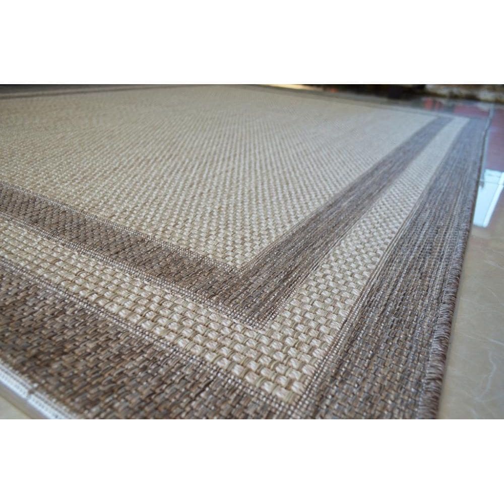 Mega Tapete Quadrado Natural Look Moldura A 215X215 Cm