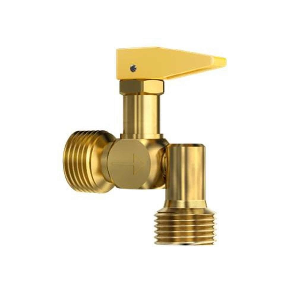 Gás Registro Corta Fogo 1-2 Bsp X 1-2 Bsp 90º Pressão 7,0 Bar - Roco