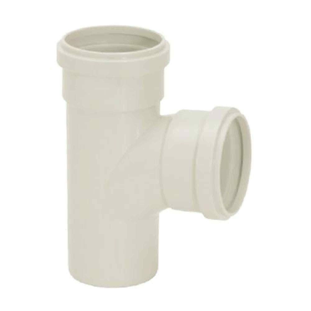 Tee Esgoto Pvc Branco 40x40mm - Amanco - Norma Nbr 5688