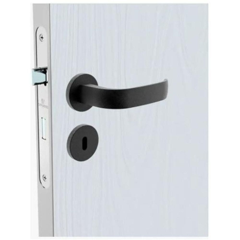 Fechadura Interna Soprano 778 Icaro Soprano Roseta Preta