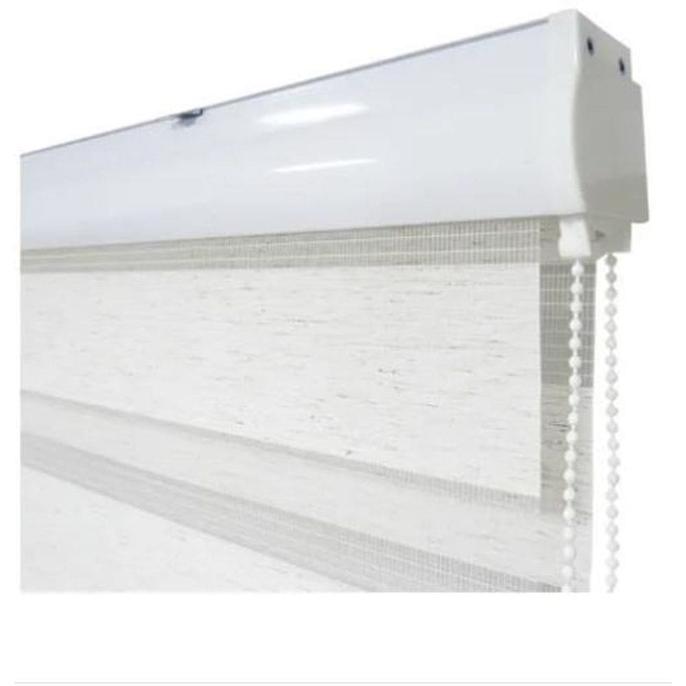 Persiana Rolo Duplo Bandô Sunny Linho 120 L X 160 A Cortina