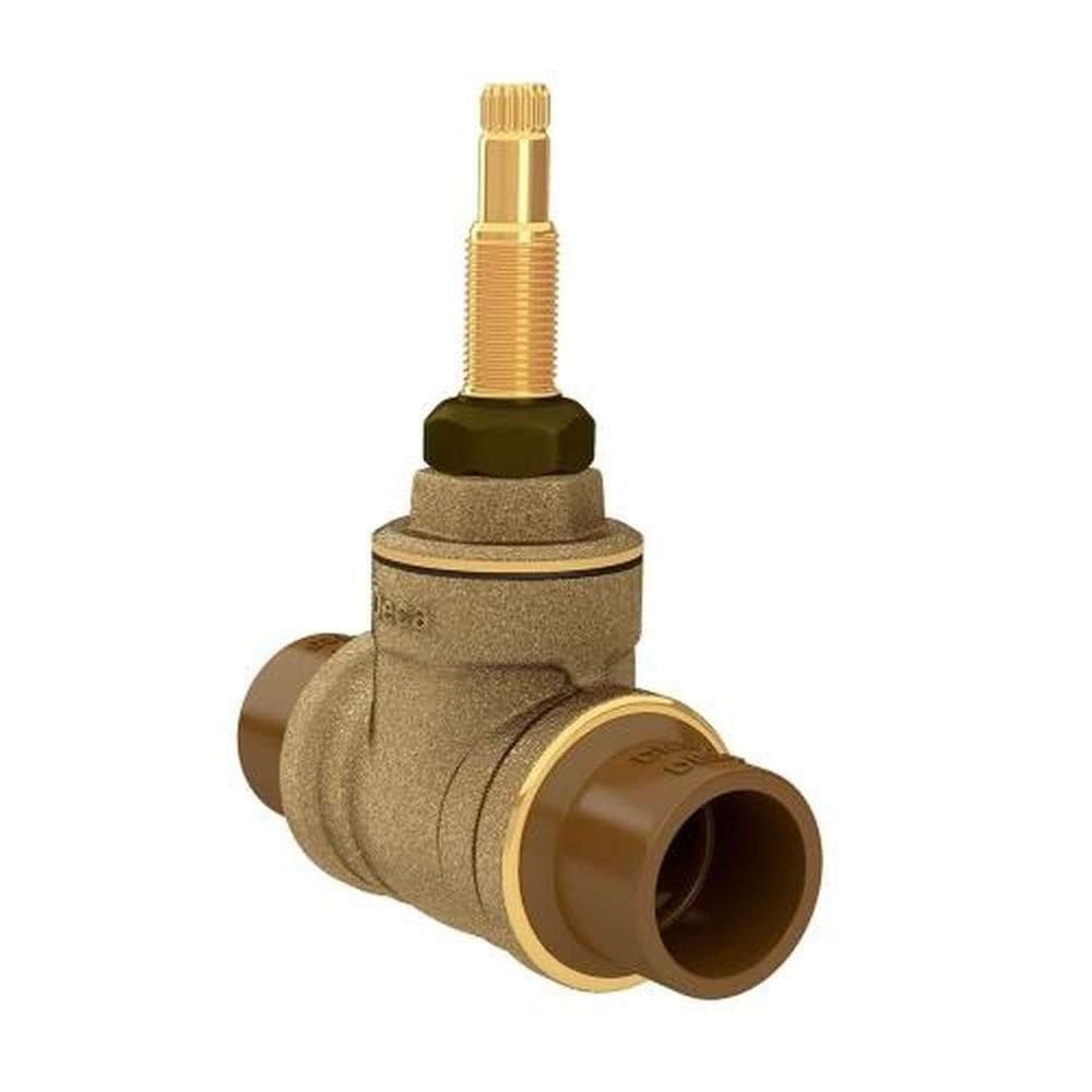 Base Registro Gaveta 20mm Pvc (base Fácil) Deca Altura 126mm Largura 64mm Passagem D`agua De Gaveta