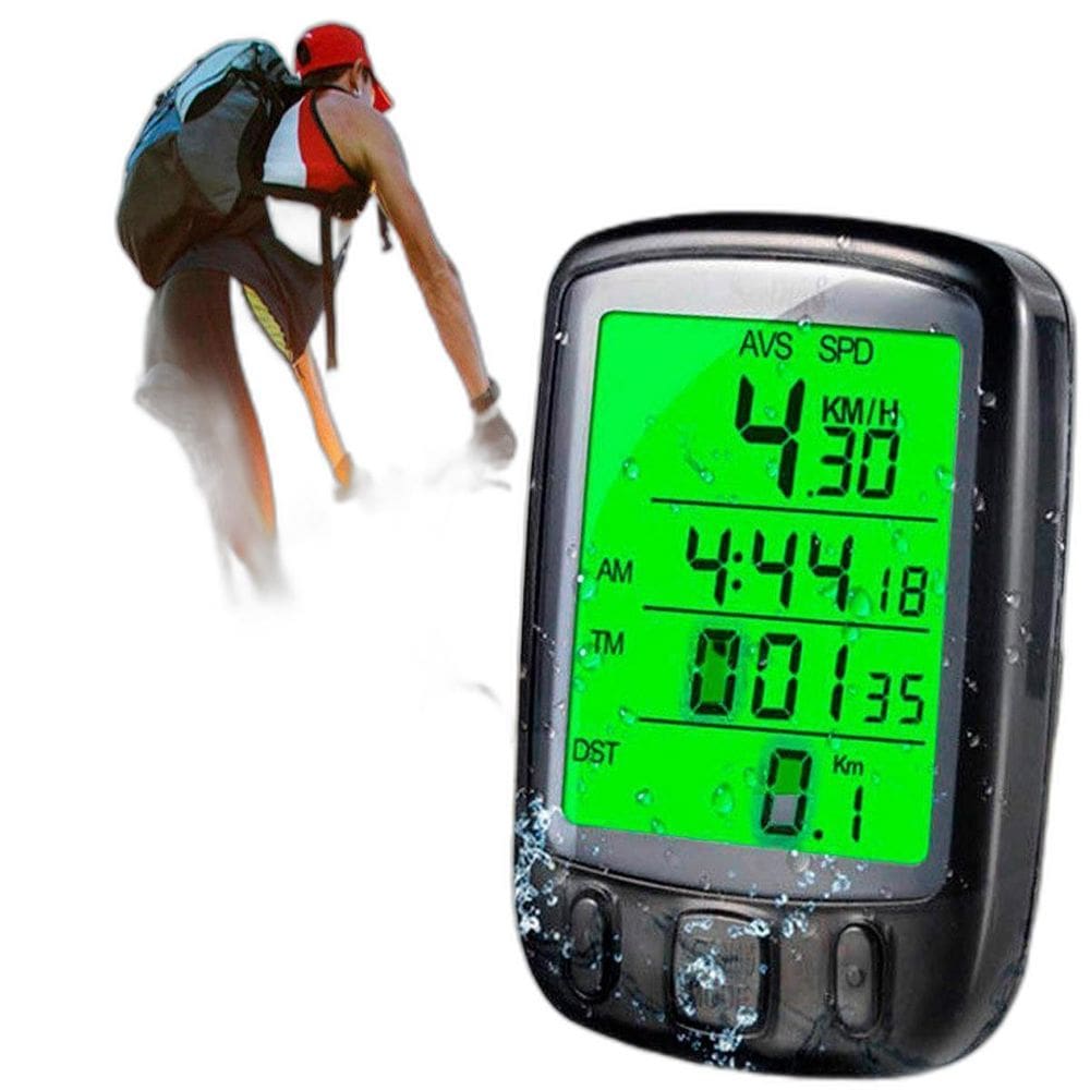 Velocímetro Digital Bike Luz Noturna E Monitoramento