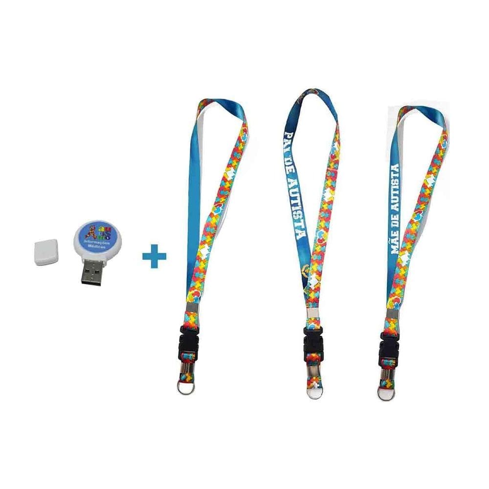 Kit Pendrive TEA e Cordões - 3 Cordões + Pendrive P123