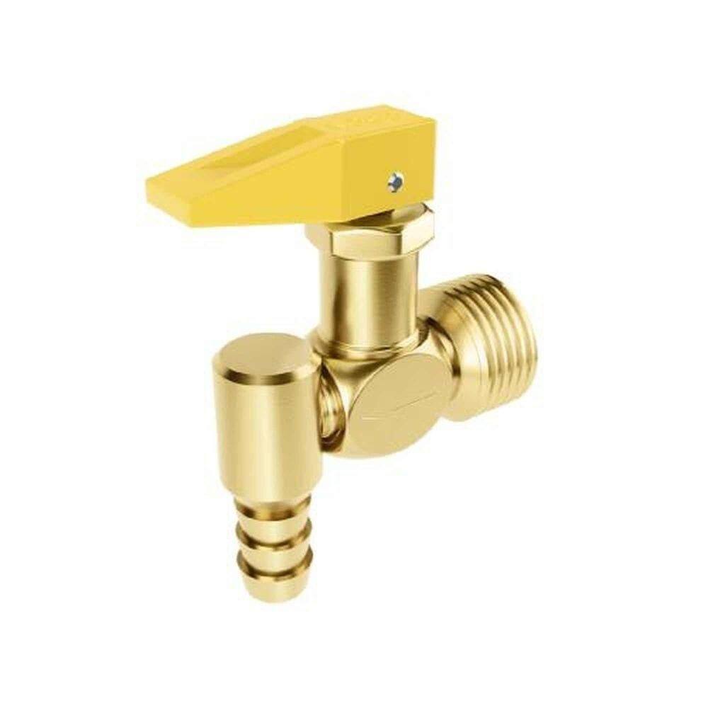 Gás Registro Corta Fogo 1-2 Bsp (e) X 3-8 Tm 90º Pressão 7,0 Bar - Roco