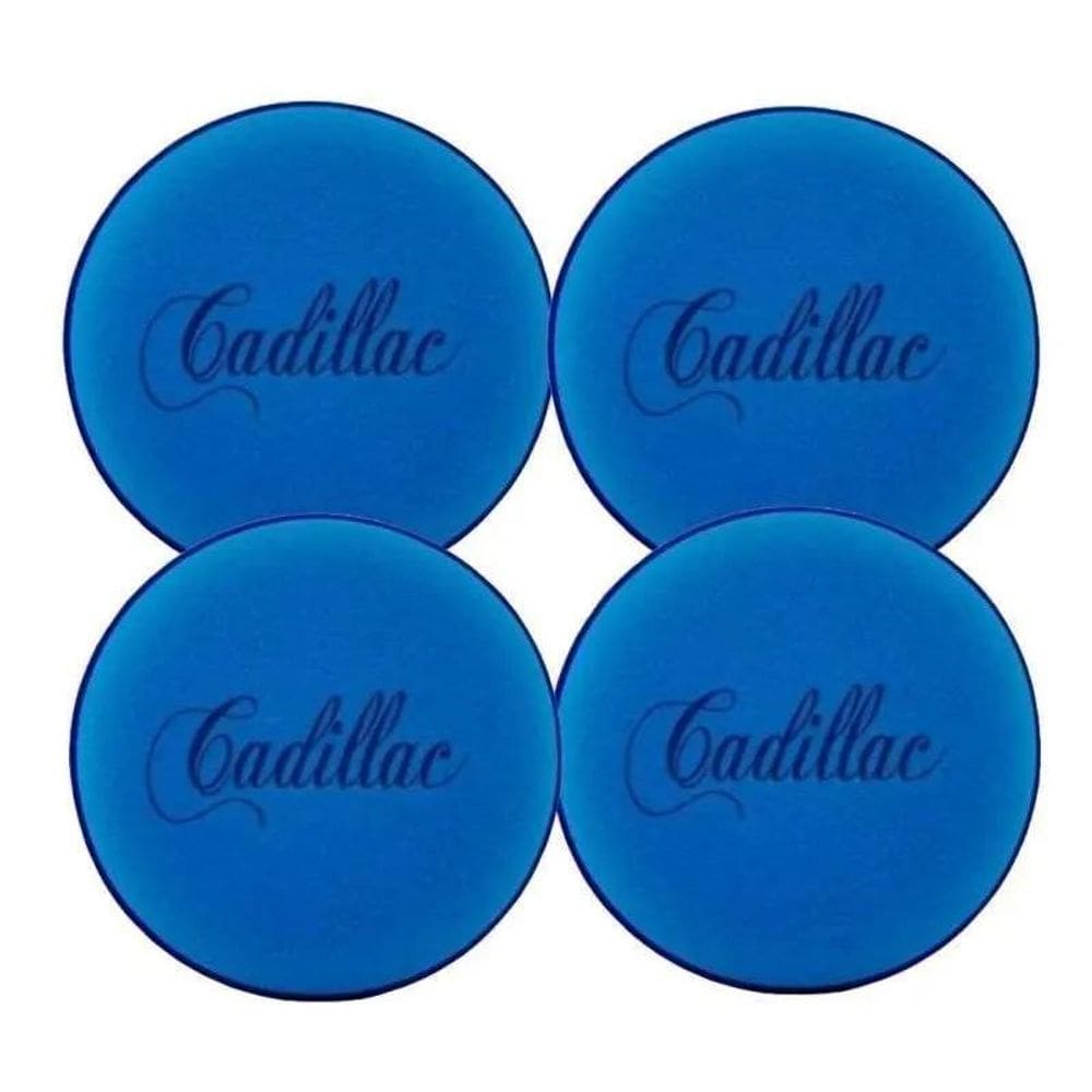 Aplicador De Espuma Azul Enceramento Pack Com 04