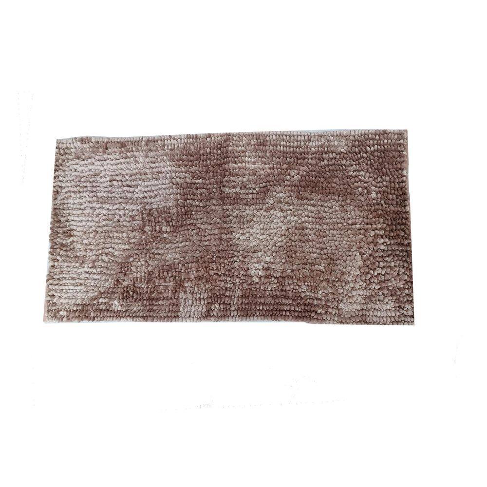 Tapete Passadeira Macio 50 Cm X 100 Cm Bouclê Paris - Rosa