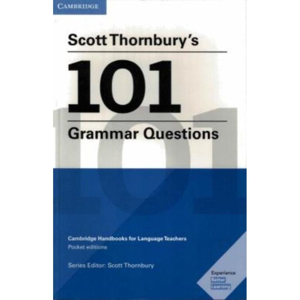 Scott Thornbury S 101 Grammar Questions Pocket Ed