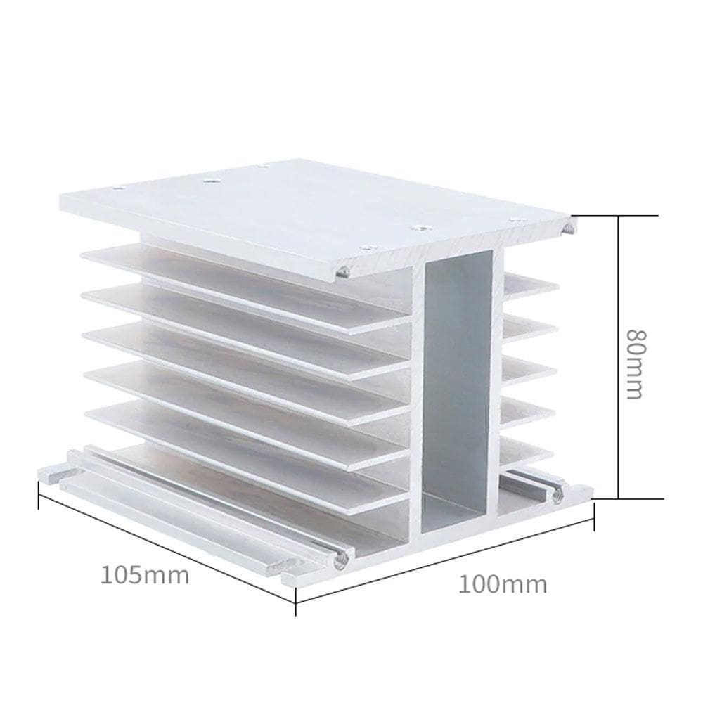 Dissipador Estado Solido Trifasico H-110 With Cooler
