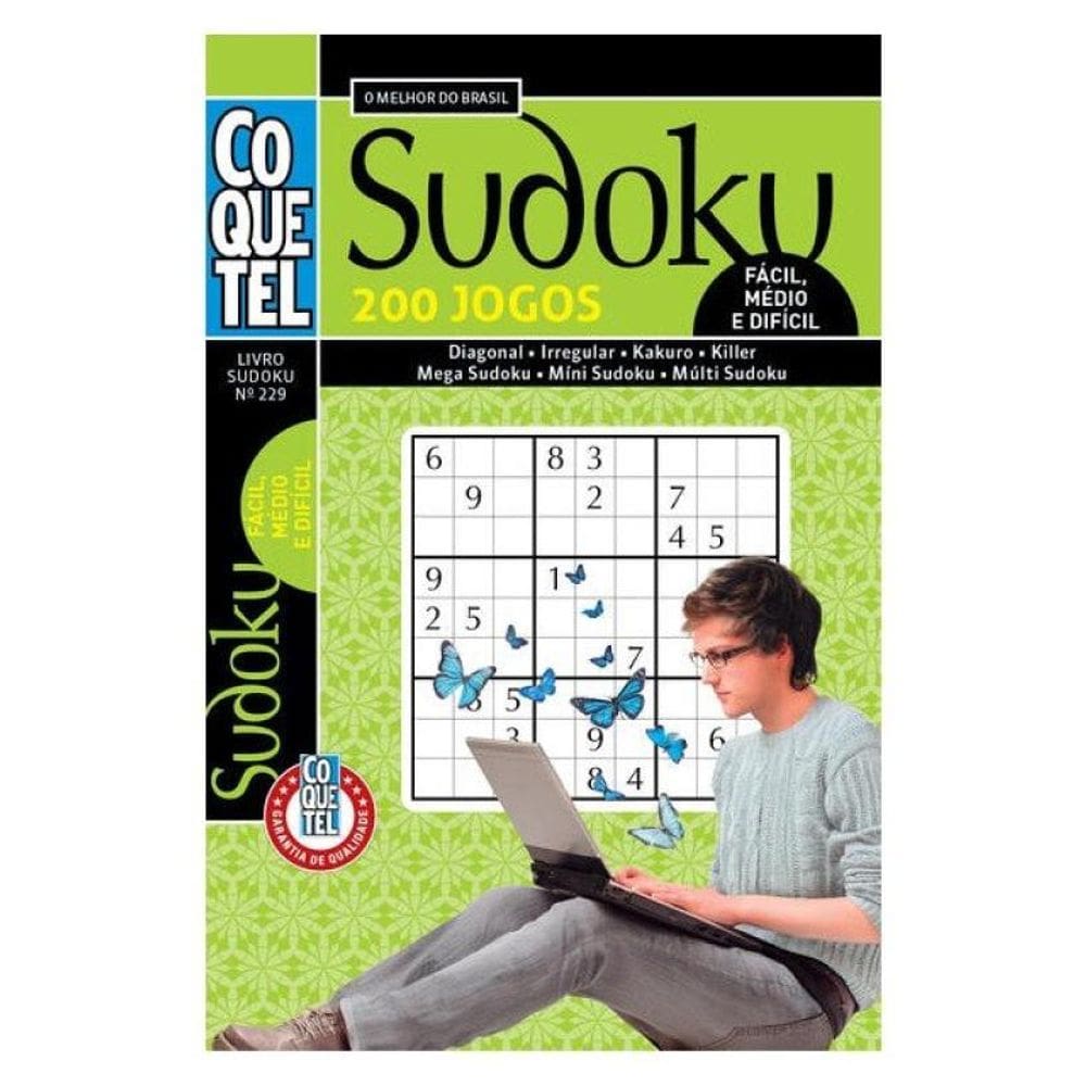 Livro Coquetel Sudoku 229