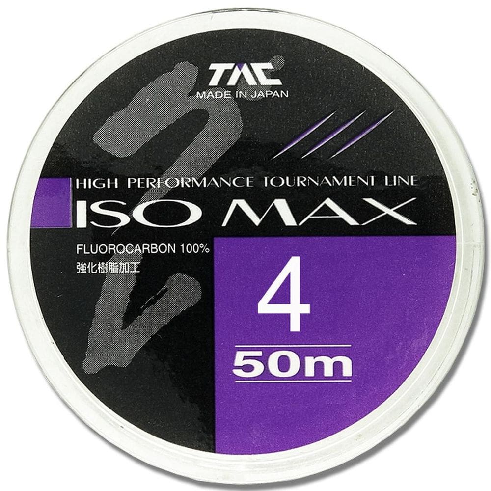 Linha Líder Fluor Carbon Tac Iso Max 16Lb - 0.330Mm - 50M
