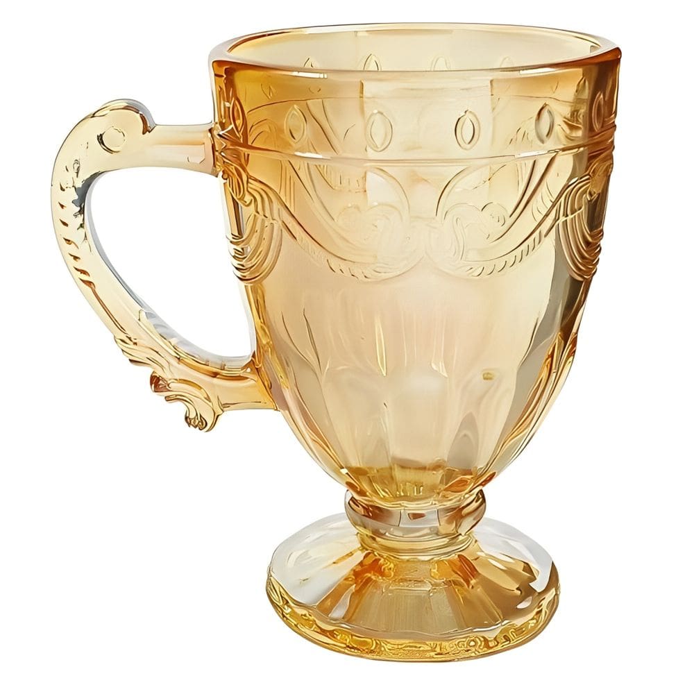 Caneca Provence em Cristal Âmbar 190ml