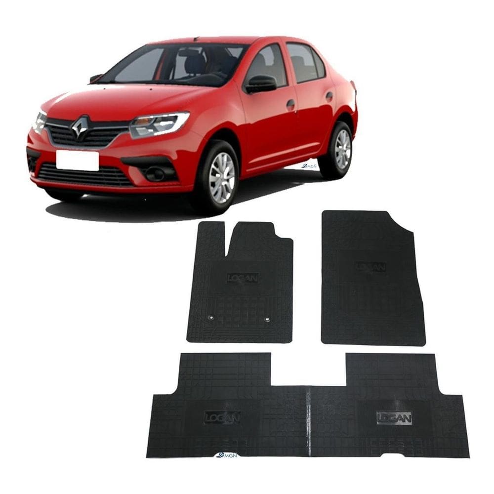 Jogo Tapete Interno Reforçado Renault Logan 2016 A 2020