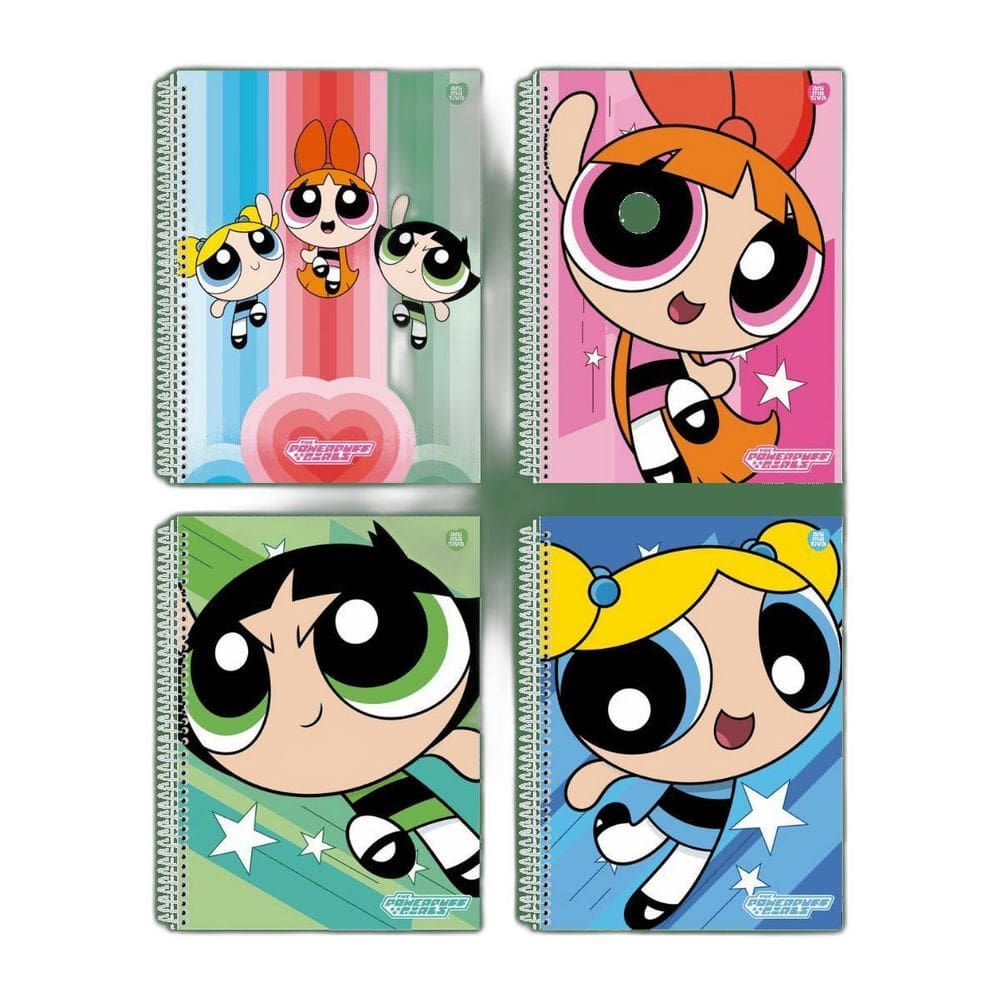 Caderno Universitário 10M 160F Meninas Super Poderosas