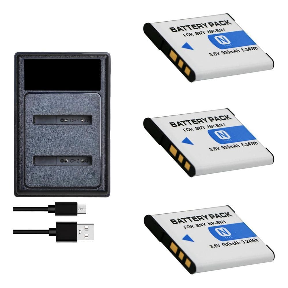 Kit 3 Np-Bn1 Sony Cybershot Dsc-W670 W690 W710 W730 W570D