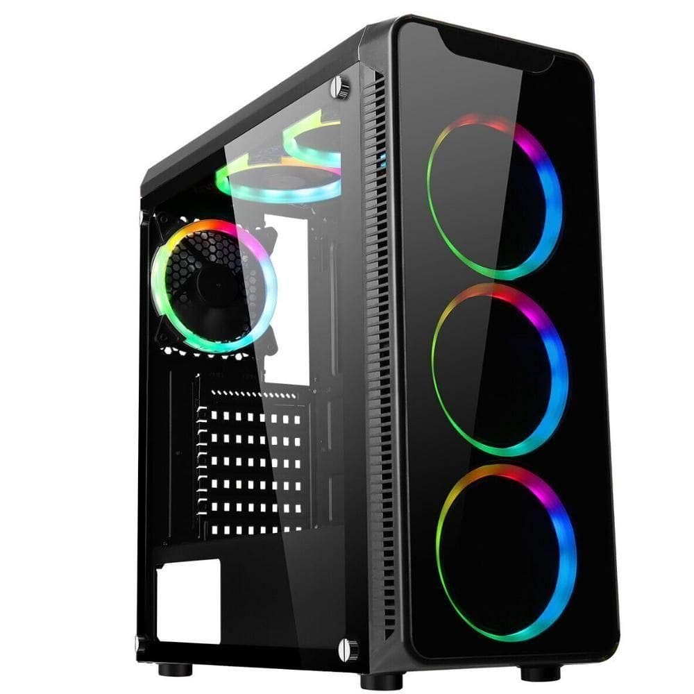 Gamer 3green AMD Ryzen 7 5700g 8 Núcleos gráficos Radeon Vega 8 16GB DDR4 SSD 512GB Fonte 500W Force 3F-004
