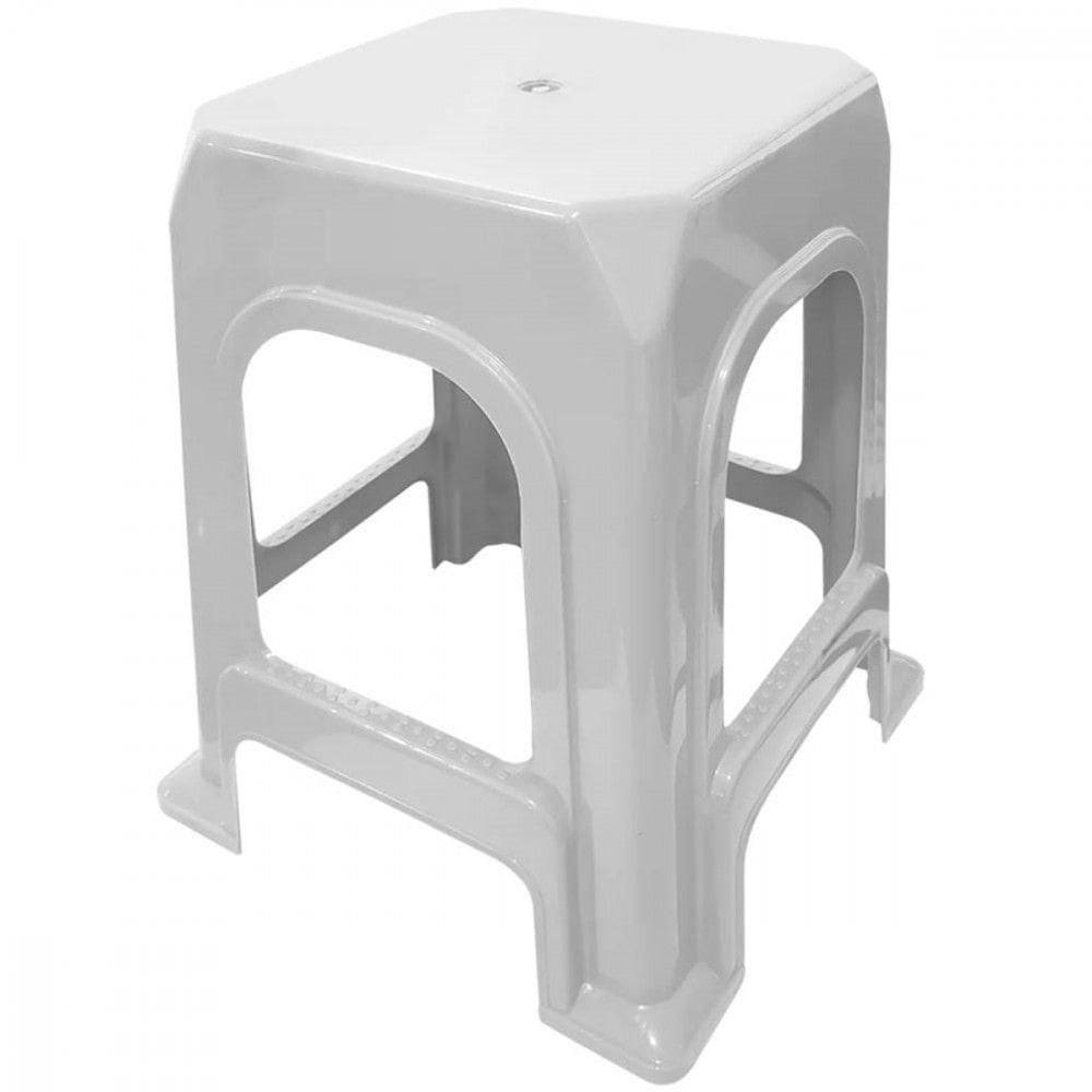 Banqueta Caixaplast Arcos Branco
