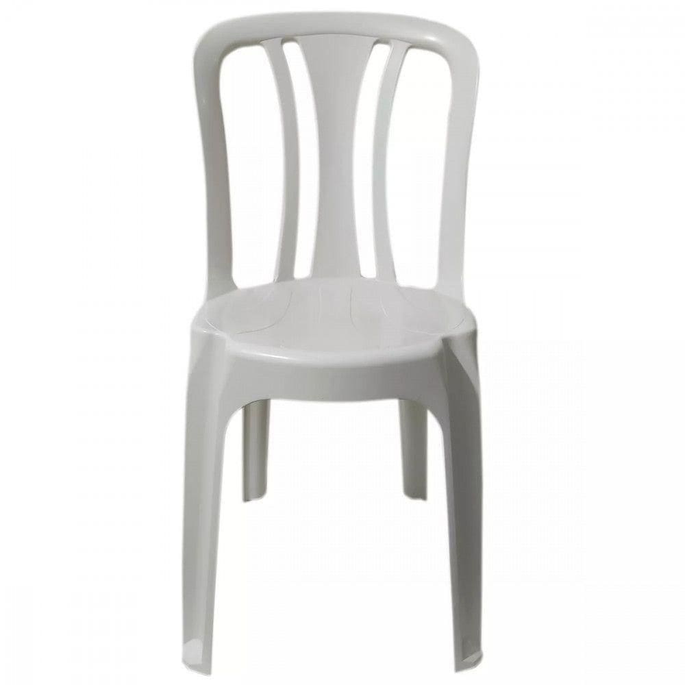 Cadeira Plástica Caixaplast Cadeira Bistro Arcos Branco