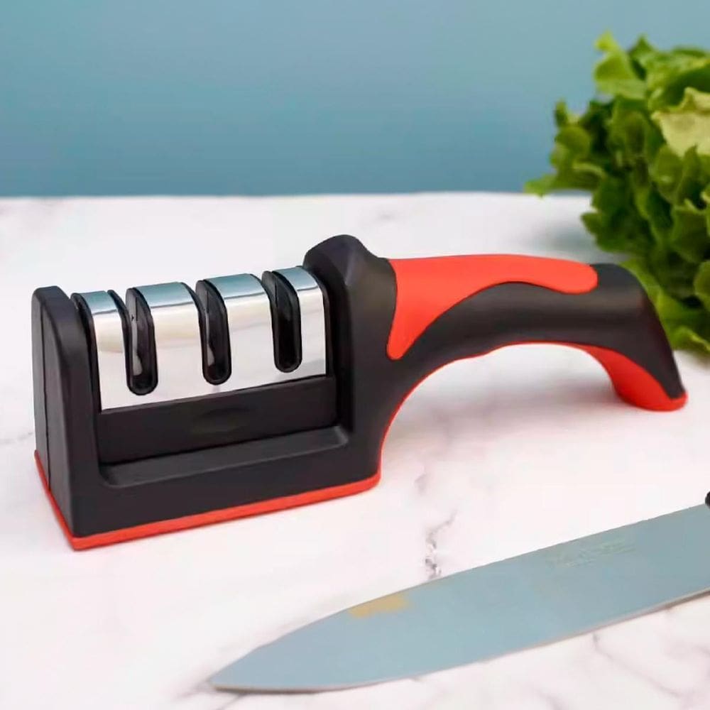 Amolador De Facas Cozinha Afiador Açougue Profissional