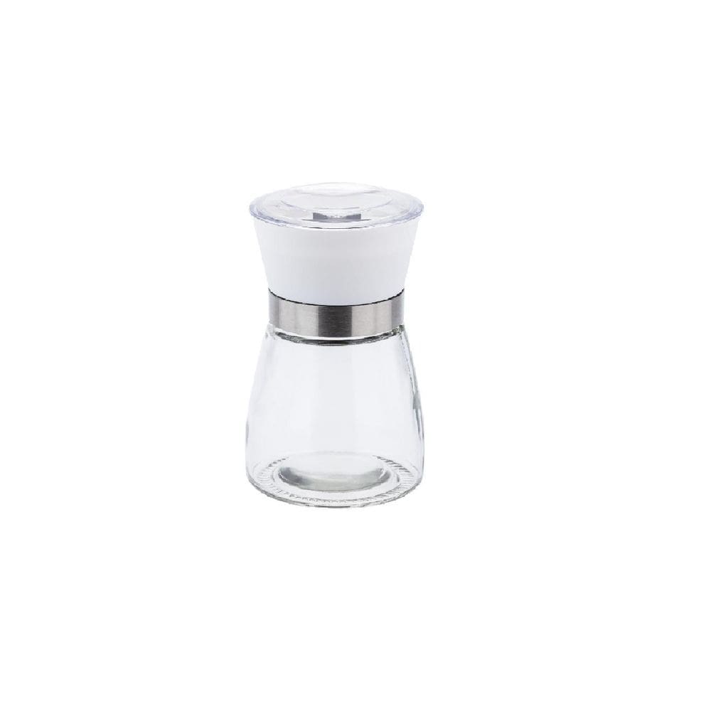 Moedor Sal E Pimenta Branco 13Cm Moinho Em Cerâmica -Weck