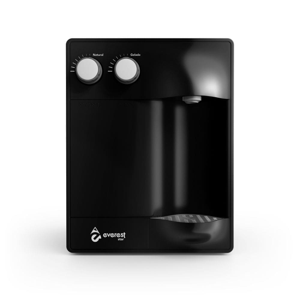 Purificador de Água Refrigerado Por Compressor Everest Preto